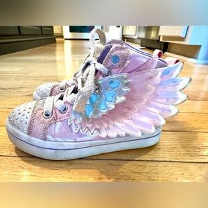Preloved Twinkle Toes Dreamy Wings high tops (size 10)